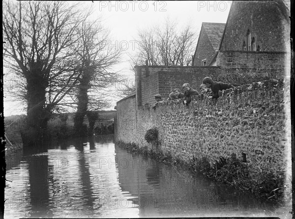 Burton Bradstock School, Church Street, Burton Bradstock, West Dorset, Dorset, 1922. Creator: Katherine Jean Macfee.