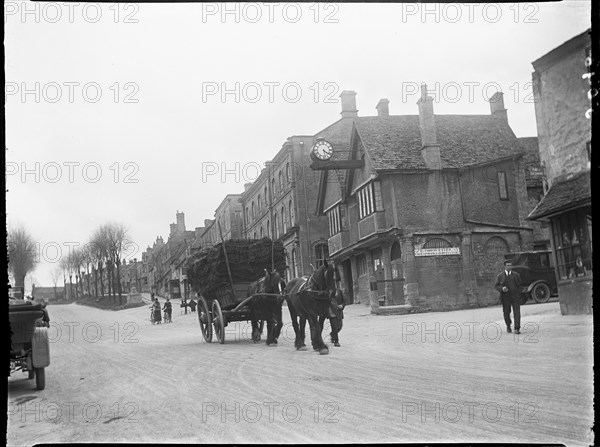 The Tolsey, High Street, Burford, Burford, West Oxfordshire, Oxfordshire, 1924. Creator: Katherine Jean Macfee.