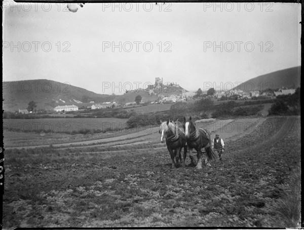 West Street, Corfe Castle, Purbeck, Dorset, 1927. Creator: Katherine Jean Macfee.