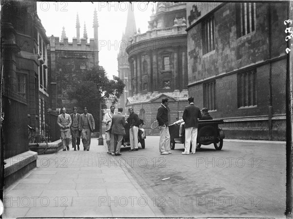 Hertford College, Oxford, Oxfordshire, 1928. Creator: Katherine Jean Macfee.