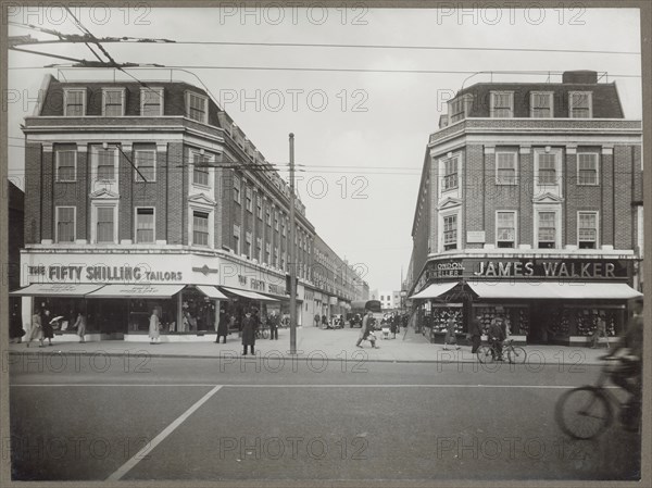 Castle Street, Kingston upon Thames, London, 1939-1950. Creator: Healey and Baker.