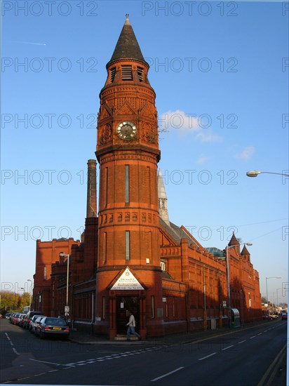 Jame Masjid and Community Centre, Green Lane, Small Heath, Birmingham, 2005. Creator: Simon Inglis.