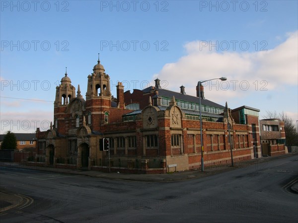 Nechells Baths, Nechells Park Road, Nechells, Birmingham, 2006. Creator: Simon Inglis.