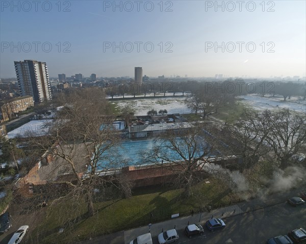 London Fields Lido, London Fields West Side, Hackney, London, 2006. Creator: Simon Inglis.