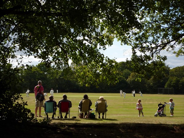 Stanmore Cricket Club, Stanmore Hill, Stanmore Common, Harrow, London, 2009. Creator: Simon Inglis.