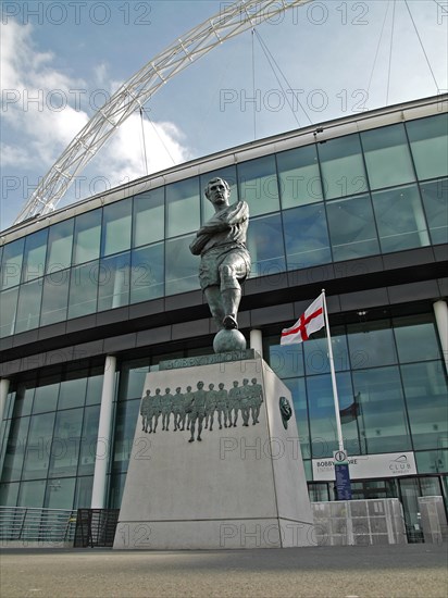 Wembley Stadium, Olympic Way, Brent, London, 2011. Creator: Simon Inglis.