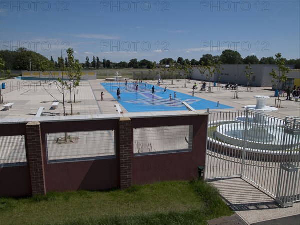 Barking Park, Splash Park, Barking, Barking and Dagenham, London, 2012. Creator: Simon Inglis.