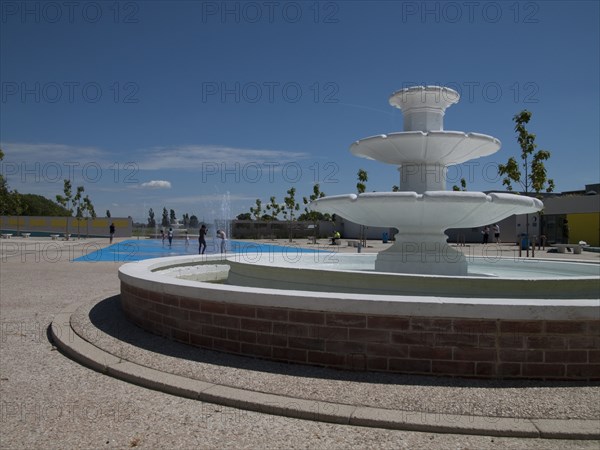 Barking Park, Splash Park, Barking, Barking and Dagenham, Greater London Authority, 2012. Creator: Simon Inglis.