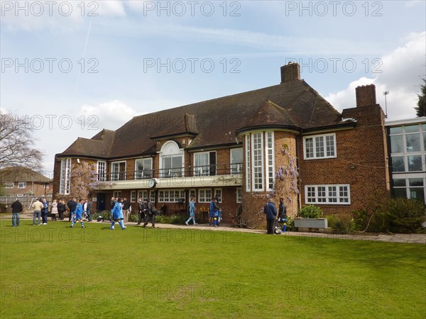 King's College London Sports Ground, Pavilion, New Malden, Kingston upon Thames, London, 2012 Creator: Simon Inglis.