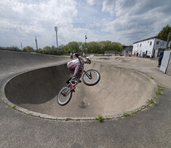 The Rom skatepark, Hornchurch, Havering, London, 2013. Creator: Simon Inglis.