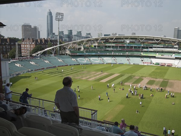 The Oval Cricket Ground, Kennington, Lambeth, London, 2013. Creator: Simon Inglis.