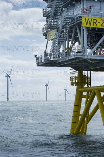 Westermost Rough Wind Farm, 2015. Creator: Alun Bull.