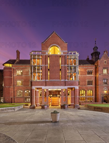 St John's College, Library, Cambridge, Cambridgeshire, 2022. Creator: James O Davies.