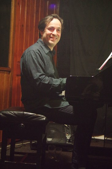 Jason Rebello, Jerry Bergonzi Quartet, Jazz Hastings, Hastings, East Sussex, 2022. Creator: Brian O'Connor.