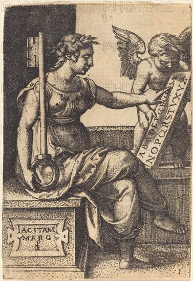 Grammar. Creator: Georg Pencz.