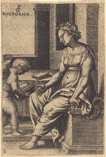 Rhetoric. Creator: Georg Pencz.