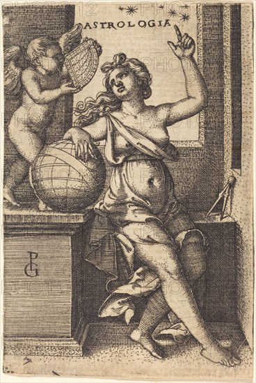 Astrology. Creator: Georg Pencz.