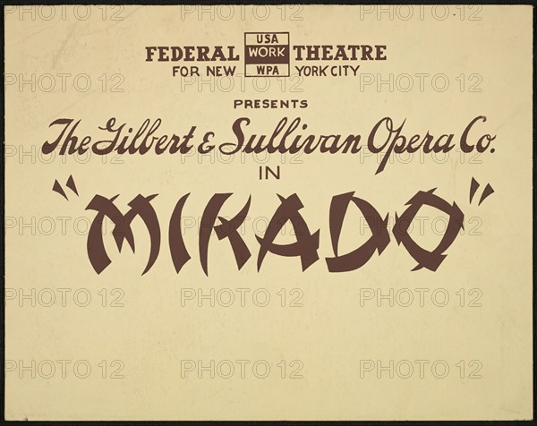 Mikado, [193-]. Creator: Unknown.