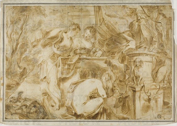 Diana and Nymphs Bathing, 1640/49.