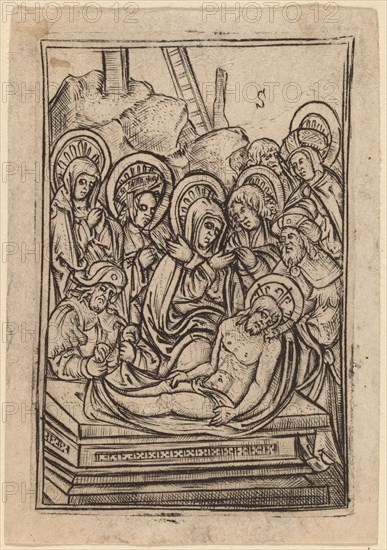 The Entombment. Creator: Master S.