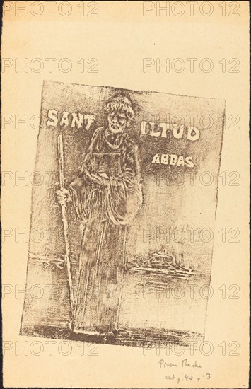 Saint Iltud. Creator: Pierre Roche.