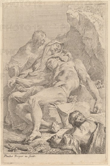 Pietà, 1720s. Creator: Paul Troger.