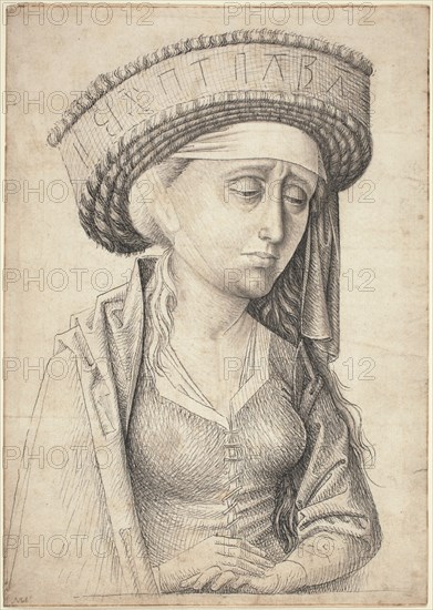 A Sibyl, c. 1470. Creator: Unknown.