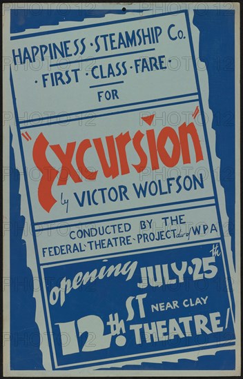 Excursion, [193-]. Creator: Unknown.