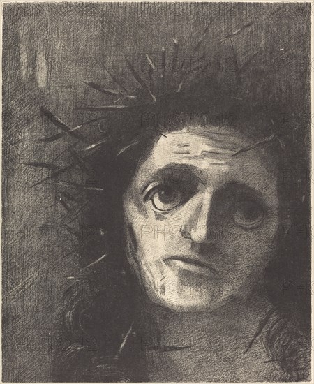 Christ, 1887. Creator: Odilon Redon.