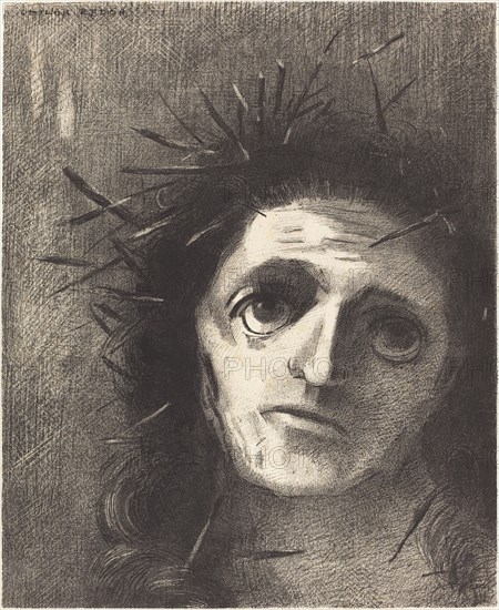 Christ, 1887. Creator: Odilon Redon.