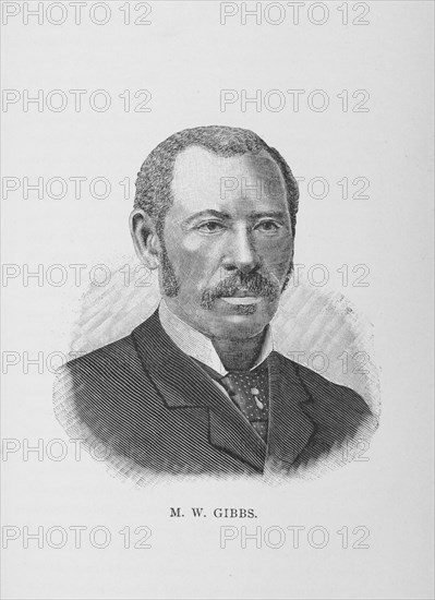 M. W. Gibbs, 1887. Creator: Unknown.