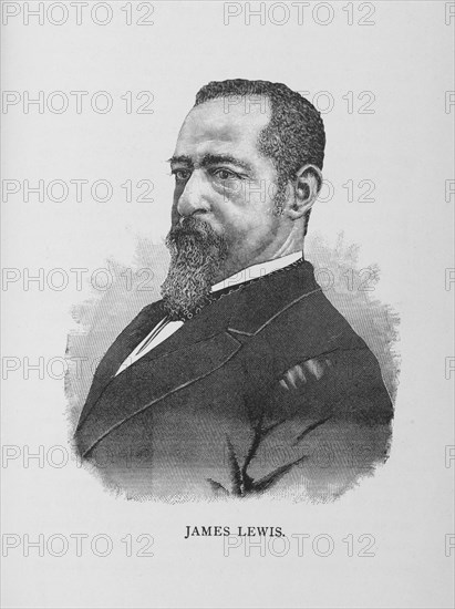 James Lewis, 1887. Creator: Unknown.