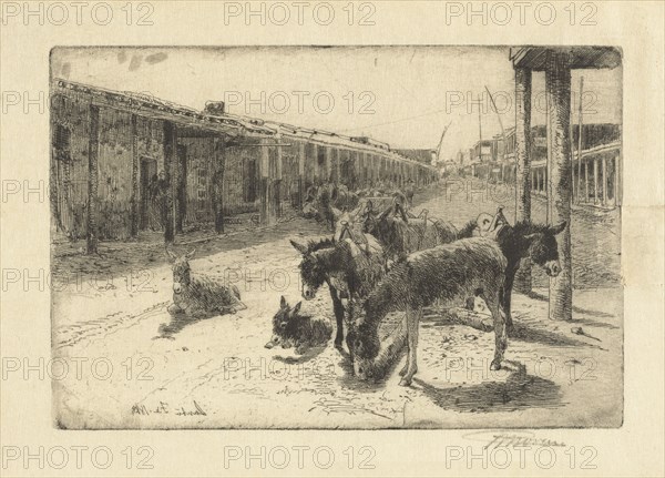 Santa Fe, 1883. Creator: Peter Moran.