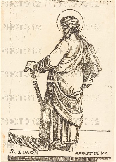 Saint Simon. Creator: Jacques Stella.