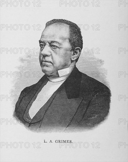 L. A. Grimes, 1887. Creator: Unknown.