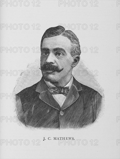 J. C. Mathews, 1887. Creator: Unknown.