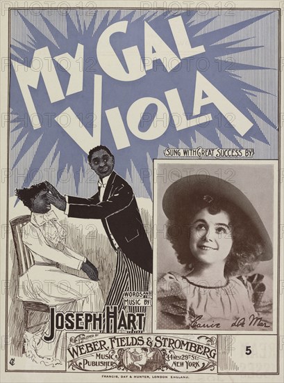 'My gal Viola', 1899. Creator: Unknown.