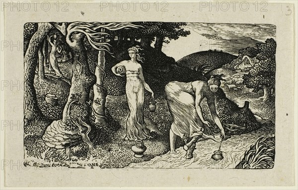 The Brook, n.d. Creator: Edward Calvert.