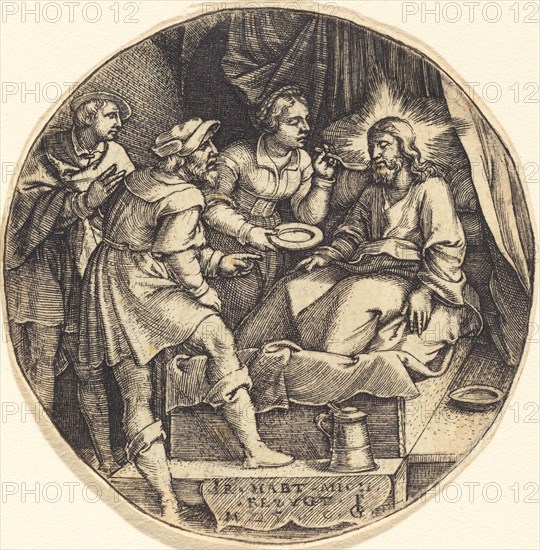 To Nurse the Sick. Creator: Georg Pencz.