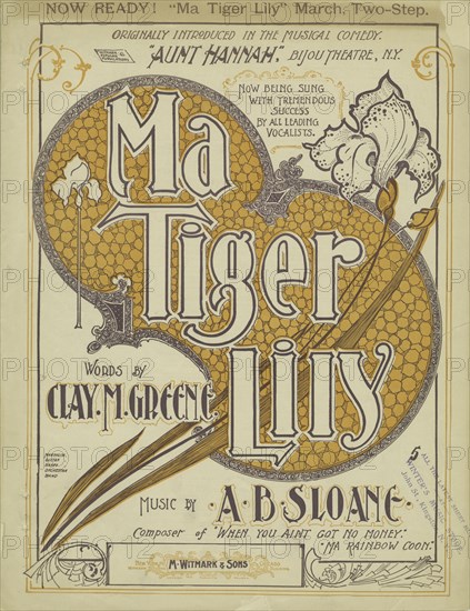 'Ma Tiger Lily', 1900. Creator: Unknown.