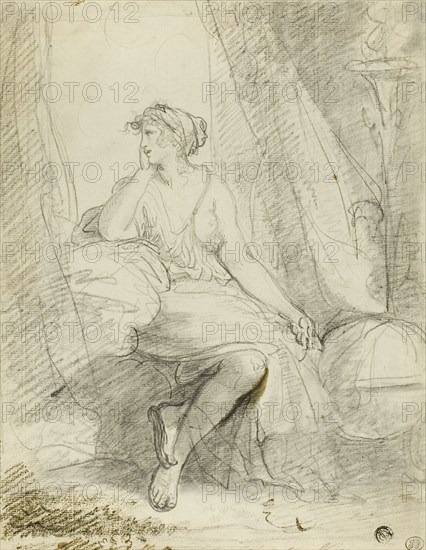 Seated Woman, n.d. Creator: John Hoppner.