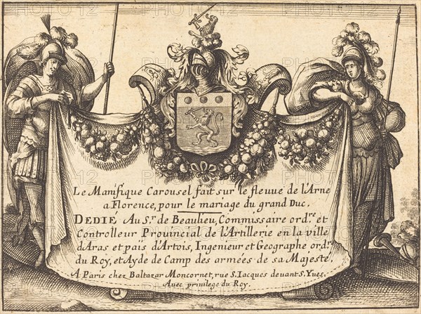 Title Page. Creator: Balthasar Moncornet.