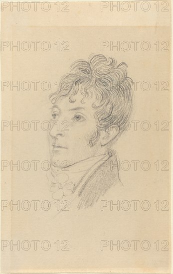 Portrait of a Man. Creator: John Flaxman.