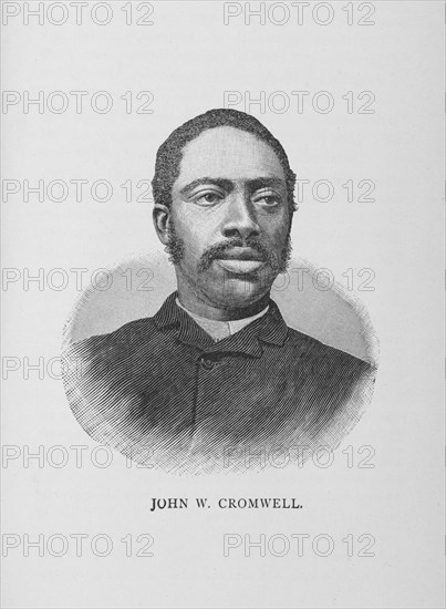 John W. Cromwell, 1887. Creator: Unknown.