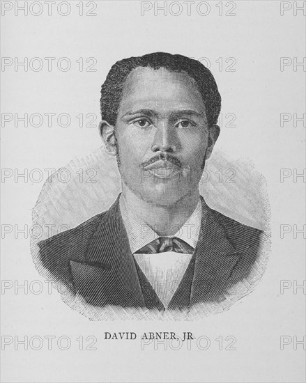 David Abner, Jr., 1887. Creator: Unknown.