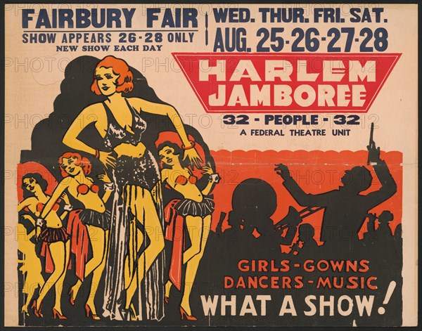 Harlem Jamboree, [193-]. Creator: Unknown.