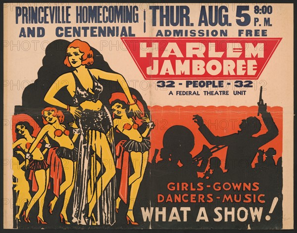 Harlem Jamboree, [193-]. Creator: Unknown.