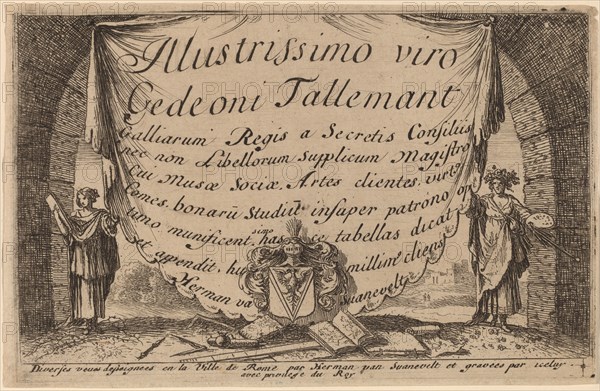 Title Page. Creator: Herman van Swanevelt.