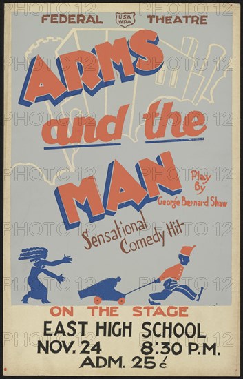 Arms and the Man, [193-]. Creator: Unknown.