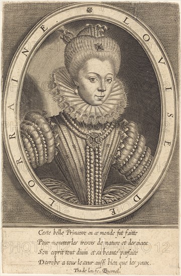 Louise de Lorraine. Creator: Thomas de Leu.